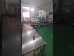 A corner of a factory floor assembly line